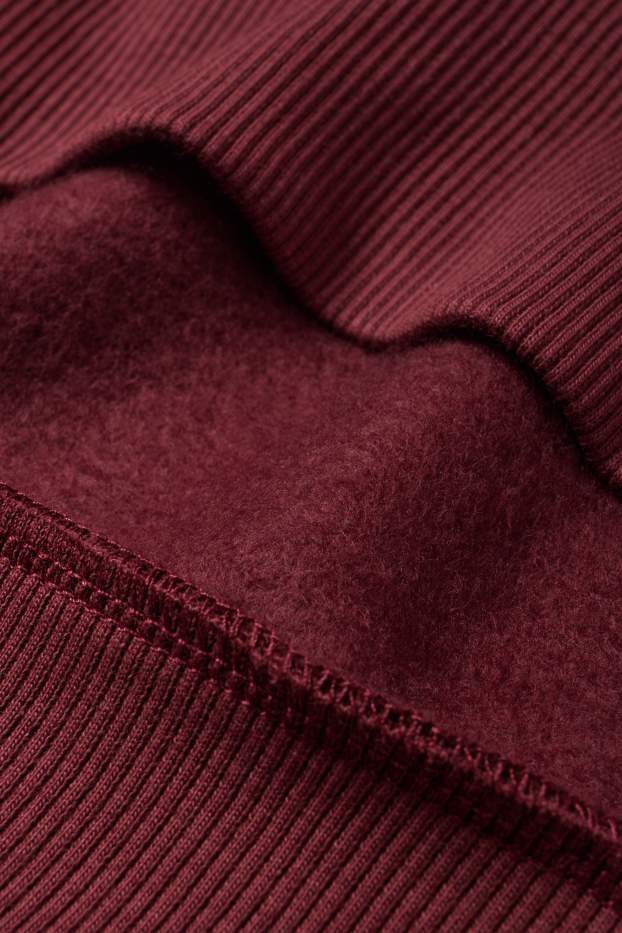 Femei - Bluză de molton - Mickey Mouse - vișiniu