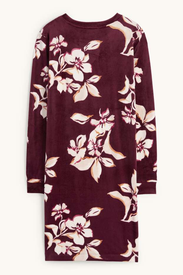 Dona - Camisa de dormir - de flors - lila