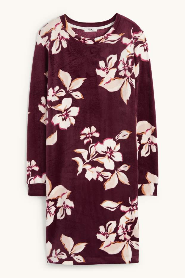 Dona - Camisa de dormir - de flors - lila