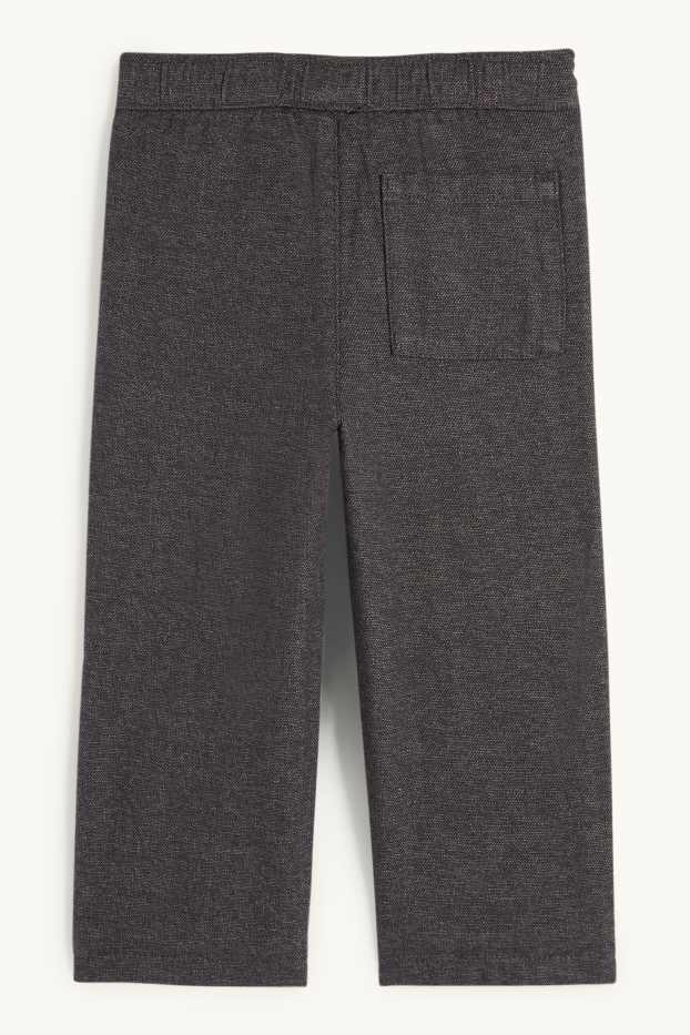 Children Boys - Thermal trousers - textured - dark gray