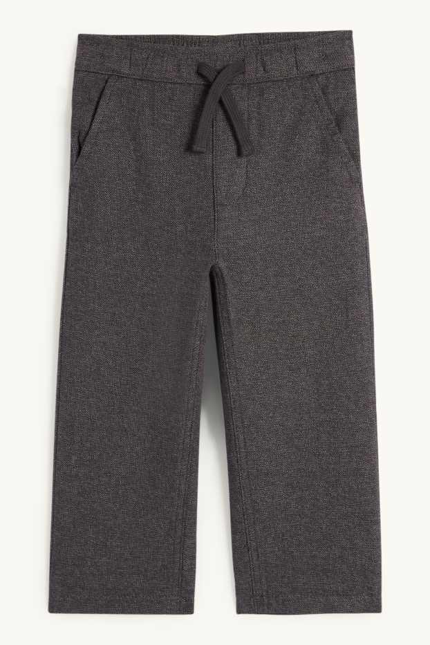 Children Boys - Thermal trousers - textured - dark gray
