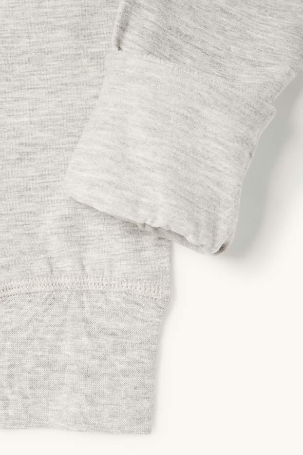 Nen - Paquet de 2 - pantalons llargs interiors tèrmics - gris clar jaspiat