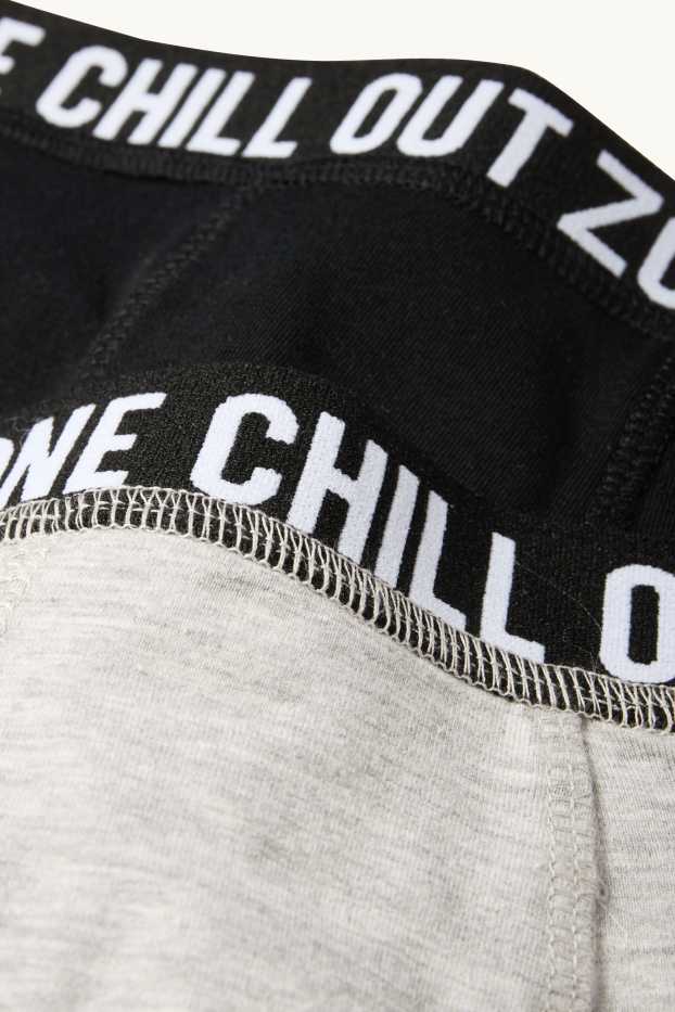 Nen - Paquet de 2 - pantalons llargs interiors tèrmics - gris clar jaspiat