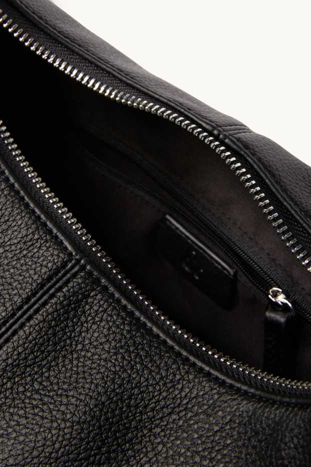 Femmes - Sac d'épaule - matière synthétique - noir