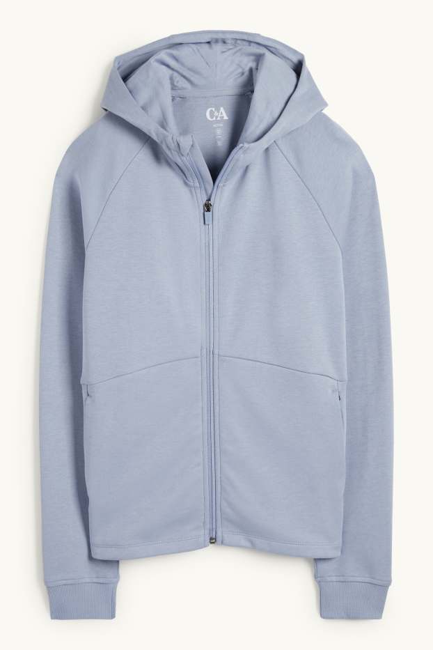 Dona - Jaqueta tècnica amb caputxa - blau clar