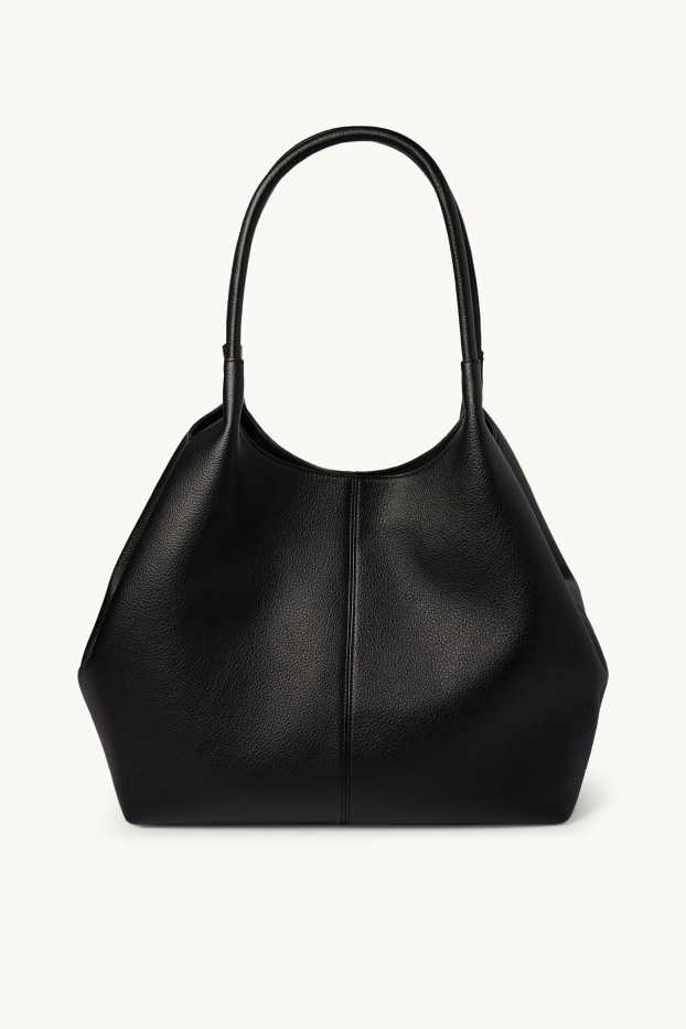 Dona - Bossa shopper gran - pell sintètica - negre