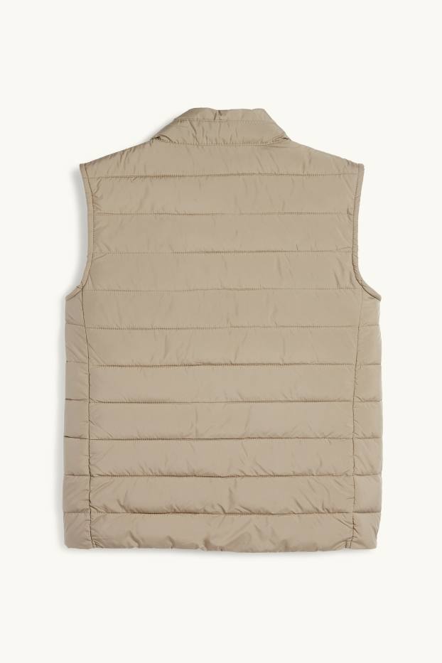 Damen - Steppweste - hellgrün