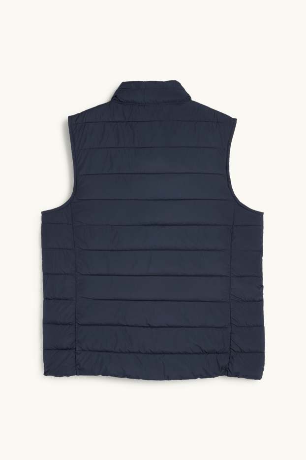 Damen - Steppweste - dunkelblau