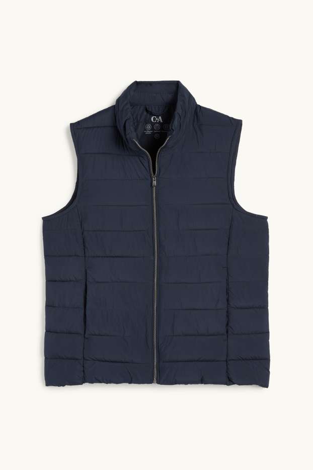 Damen - Steppweste - dunkelblau