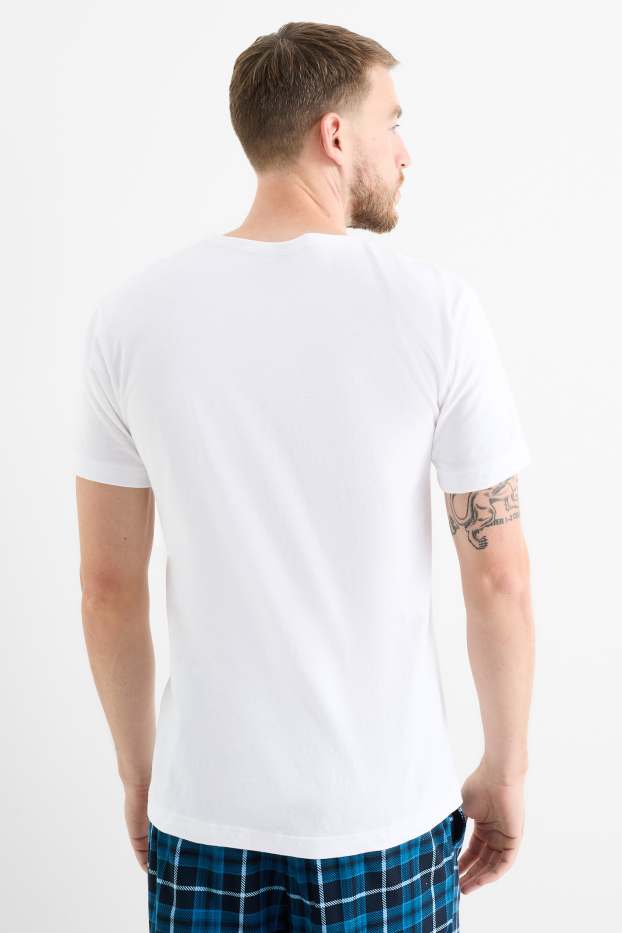 Herren - Multipack 3er - Unterhemd - weiß