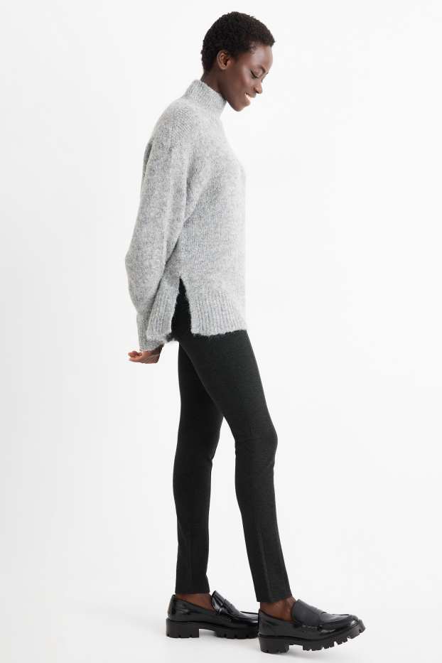 Dona - Leggings - gris fosc