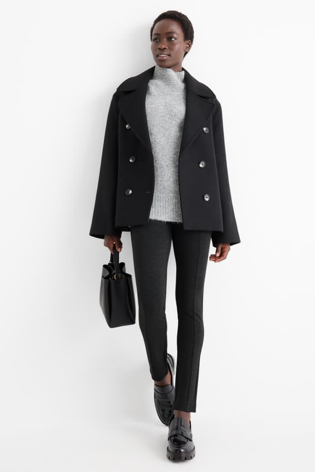 Dona - Leggings - gris fosc