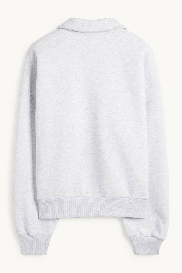 Donna - Felpa - grigio chiaro melange