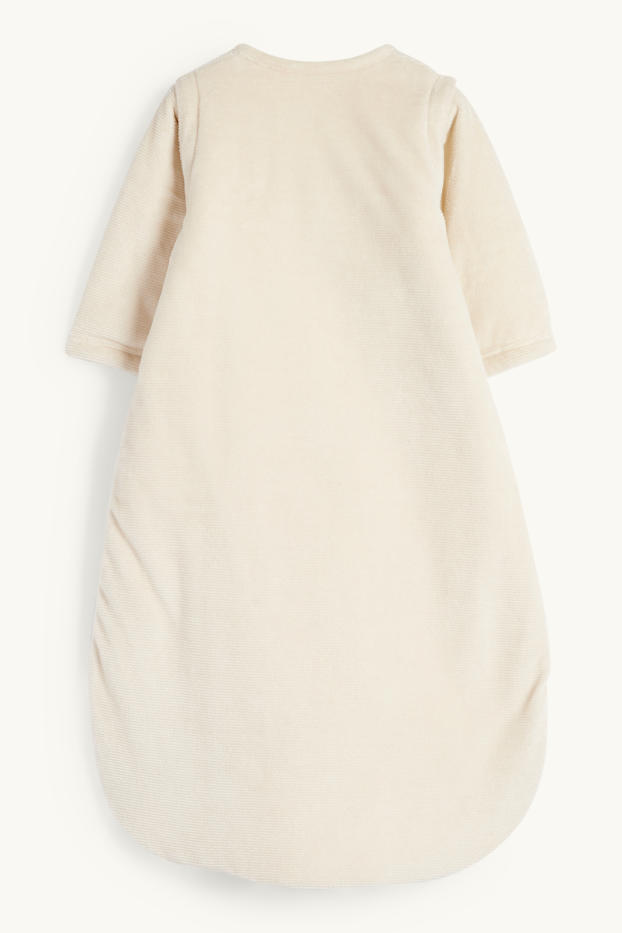 Nadó nena - Winnie the Pooh - sac de dormir per a nadó - 6-18 mesos - acanalat - beix clar