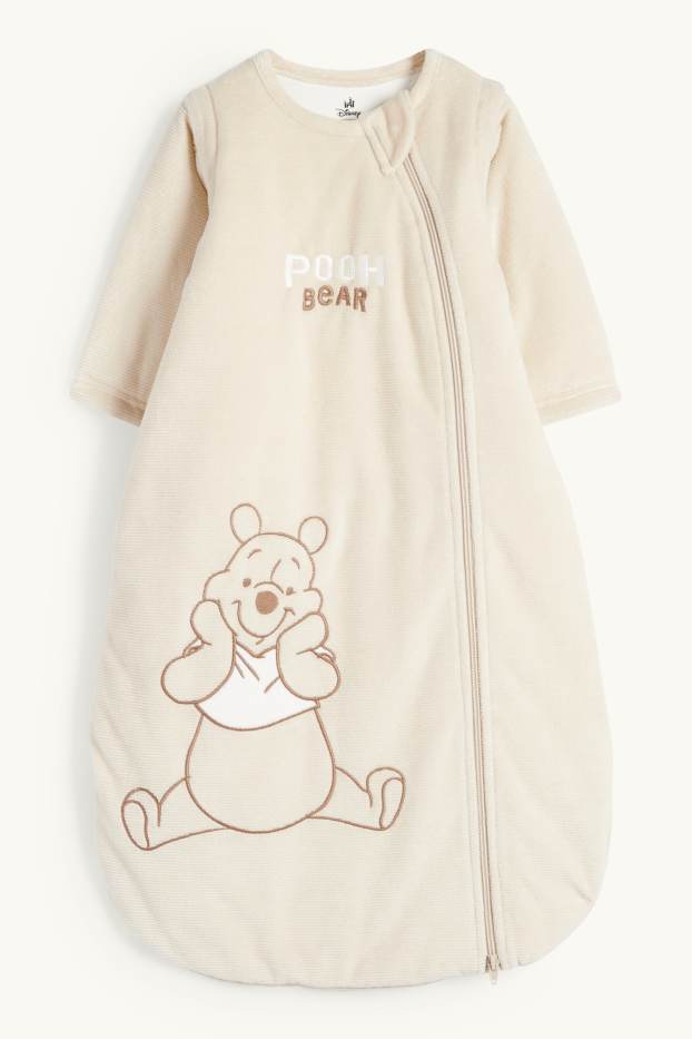 Nadó nena - Winnie the Pooh - sac de dormir per a nadó - 6-18 mesos - acanalat - beix clar