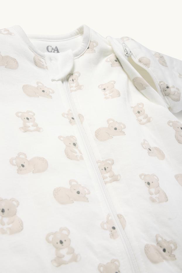 Bébés garçons - Koala - gigoteuse bébé - 0-6 mois - blanc crème