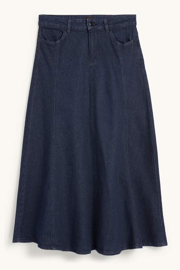 Dona - Faldilla texana - texà blau fosc