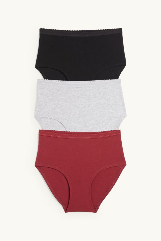 Dona - Paquet de 3 - calces - negre