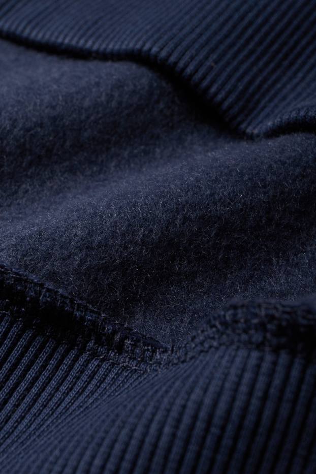 Femei - Bluză de molton - Mickey Mouse - albastru închis