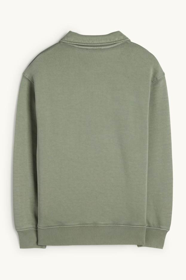 Copii - Băieți - Bluză de molton - verde