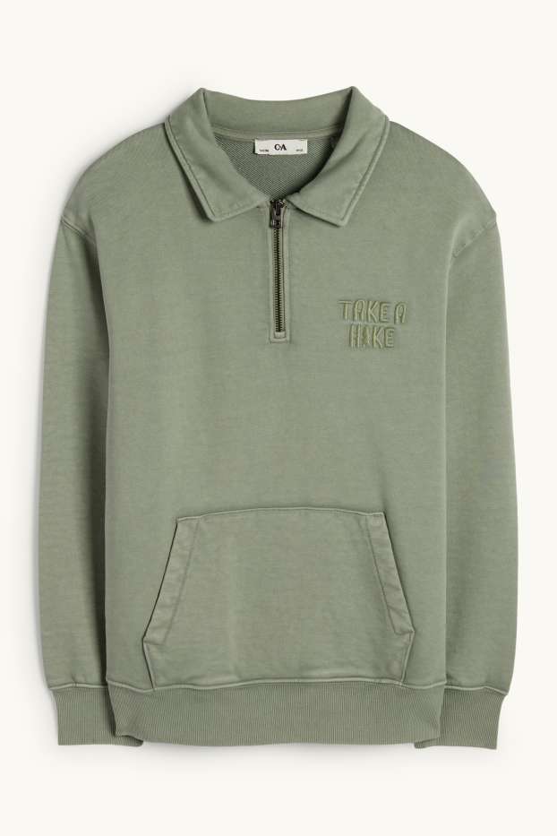 Copii - Băieți - Bluză de molton - verde