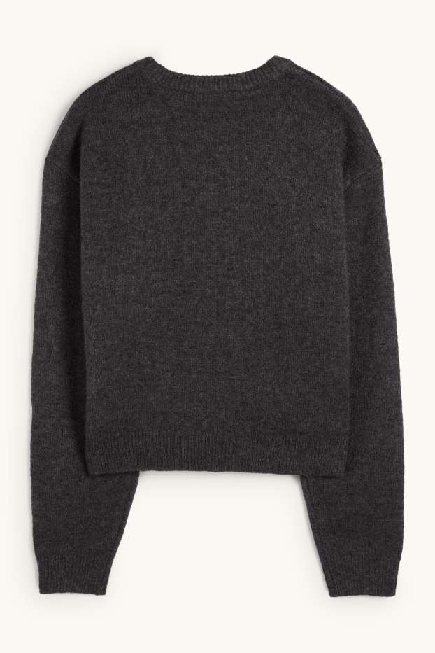 Nena - Jersei - de quadres - negre/blanc