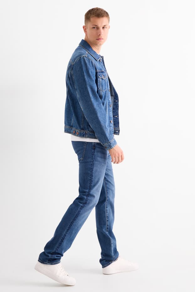 Men - Straight jeans - LYCRA® - blue denim
