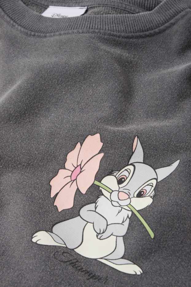 Femei - Bluză de molton - Bambi - gri