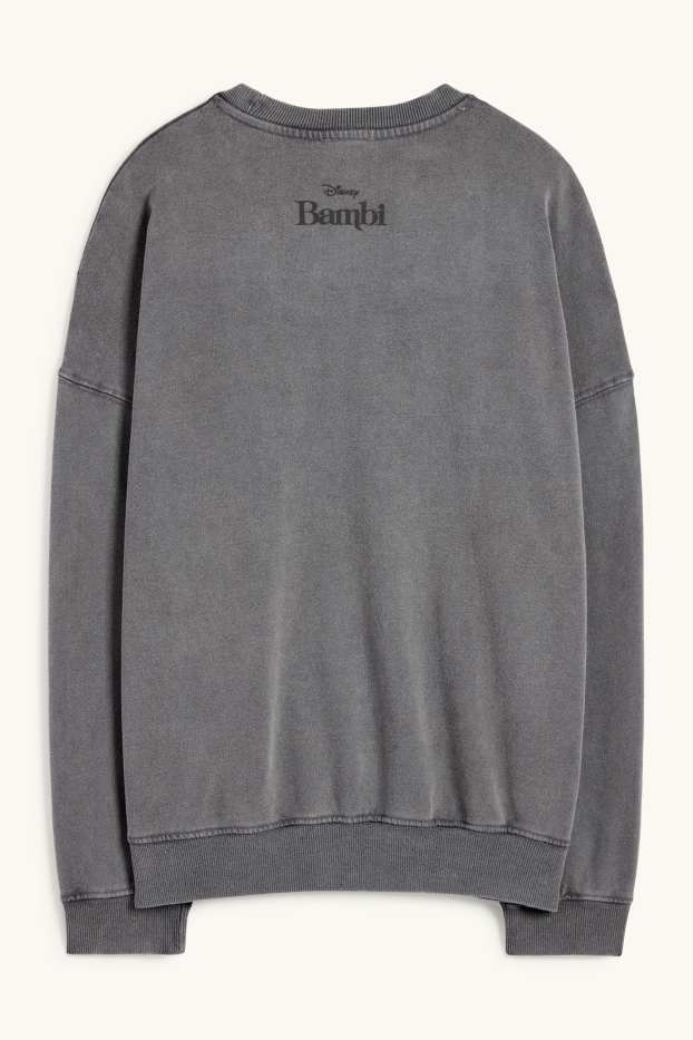 Femei - Bluză de molton - Bambi - gri