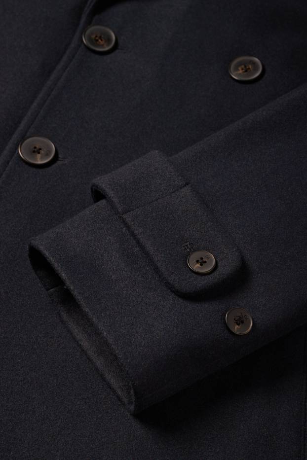 Herren - Mantel - dunkelblau