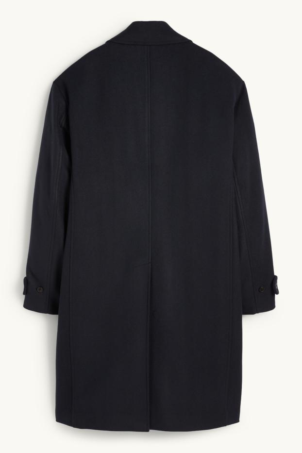 Herren - Mantel - dunkelblau