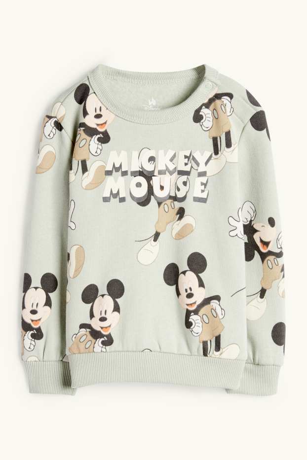 Bébés garçons - Mickey Mouse - tenue pour bébé - 2 pièces - vert menthe