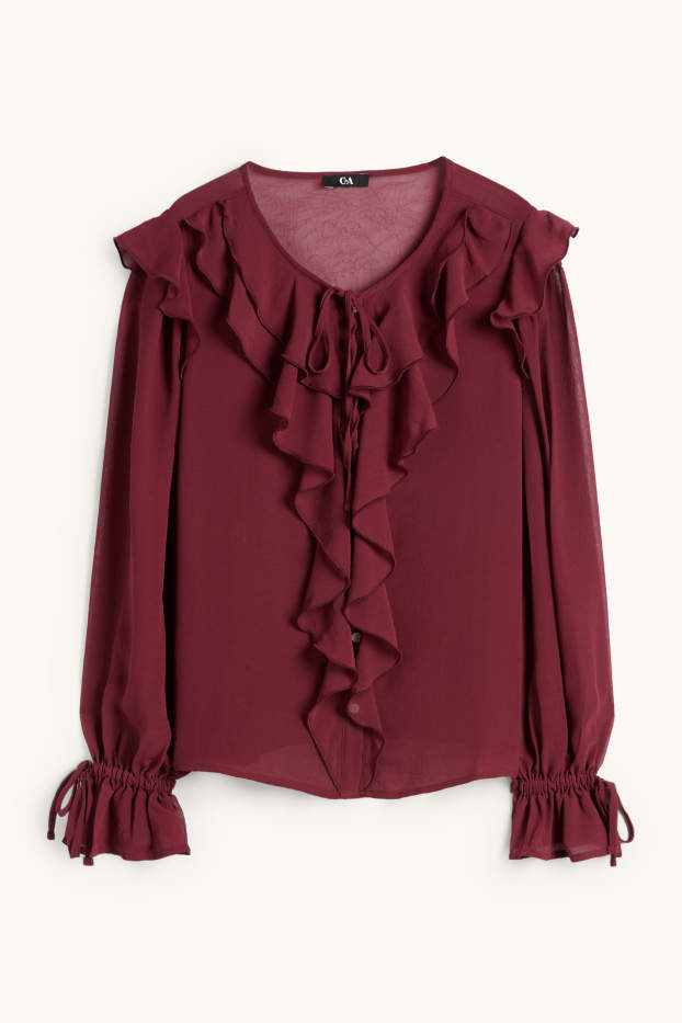 Donna - Blusa - bordeaux