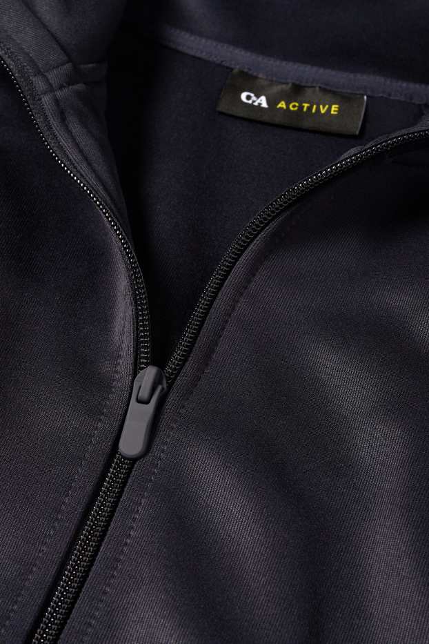 Men - Technical zip-through sweatshirt - dark blue