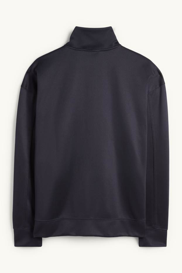 Men - Technical zip-through sweatshirt - dark blue
