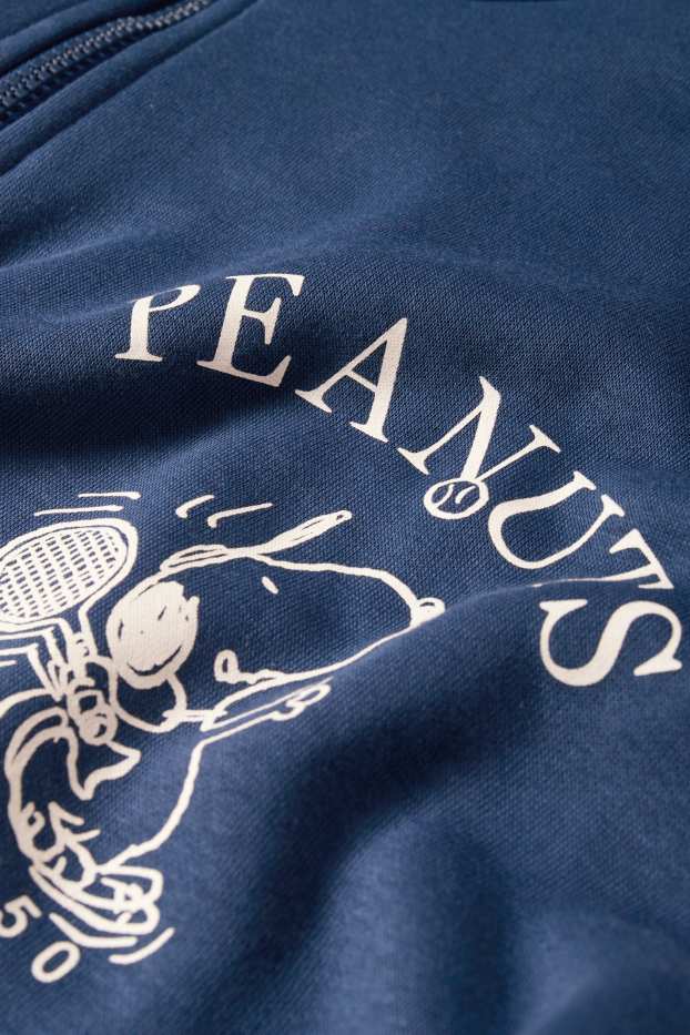Hommes - Sweat - Peanuts - bleu foncé