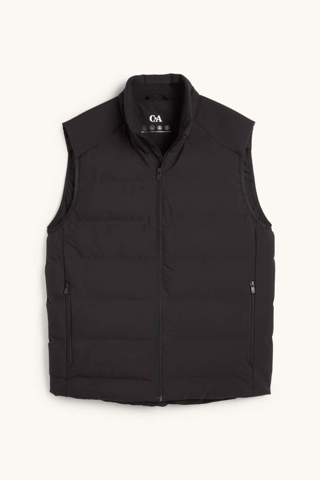 Heren - Bodywarmer - waterafstotend - zwart