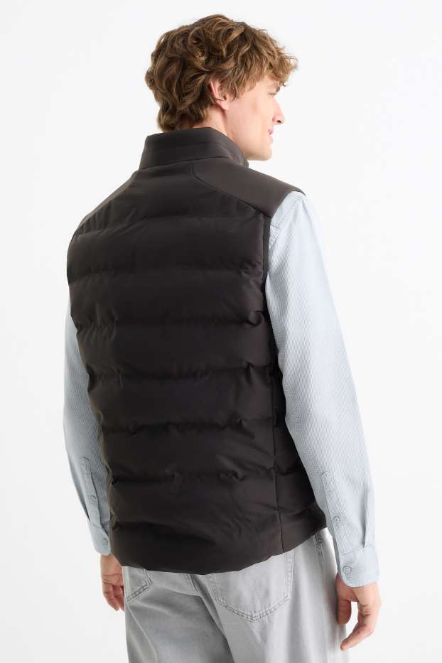 Heren - Bodywarmer - waterafstotend - zwart