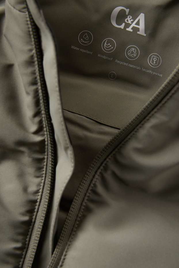 Heren - Bodywarmer - waterafstotend - groen