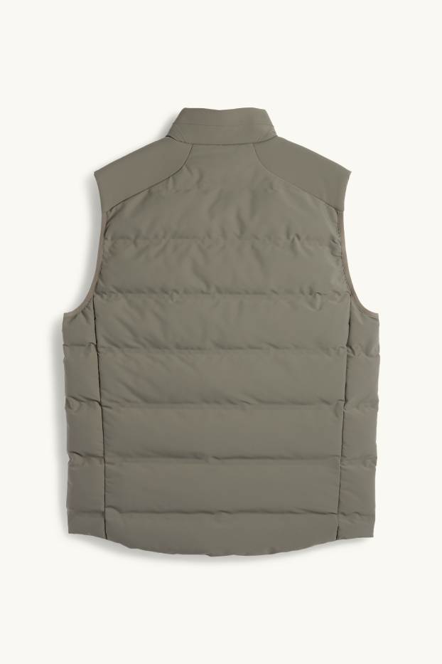 Heren - Bodywarmer - waterafstotend - groen