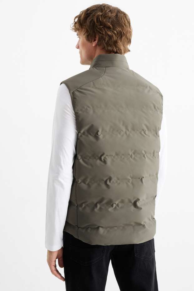 Heren - Bodywarmer - waterafstotend - groen