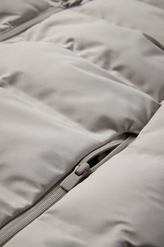 Heren - Bodywarmer - waterafstotend - lichtgrijs