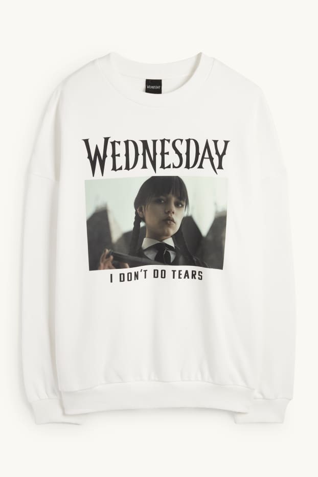 Femmes - Wednesday - sweat - blanc