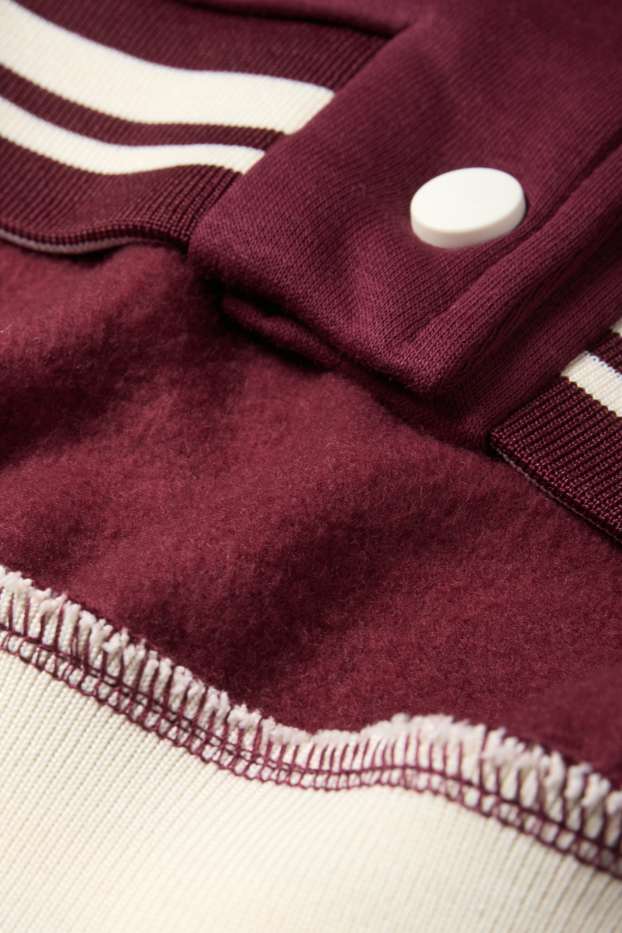 Enfants filles - Cinnamoroll - veste campus - bordeaux