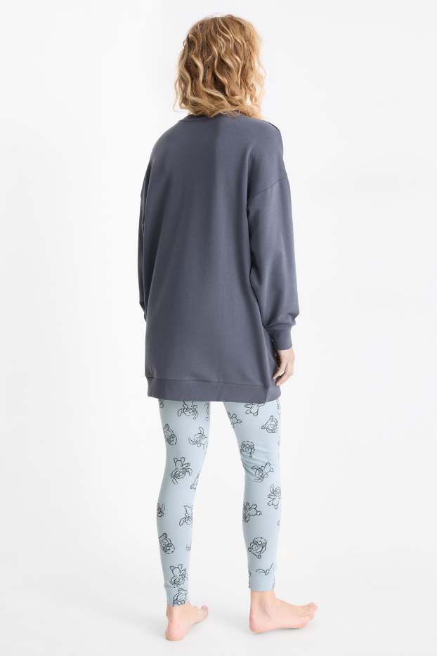 Donna - Pigiama - Lilo & Stitch - blu scuro