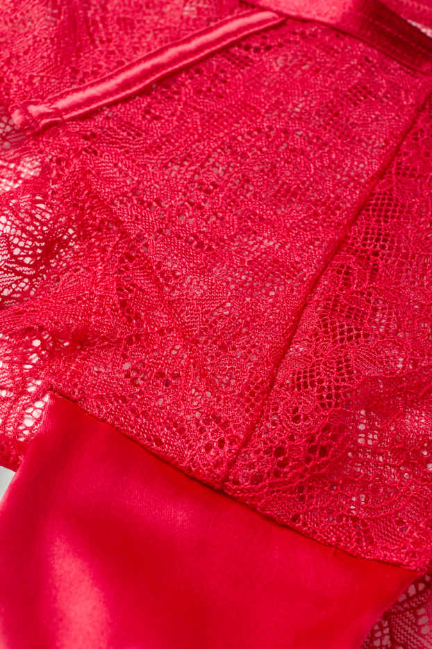 Femmes - Culotte brésilienne - rouge