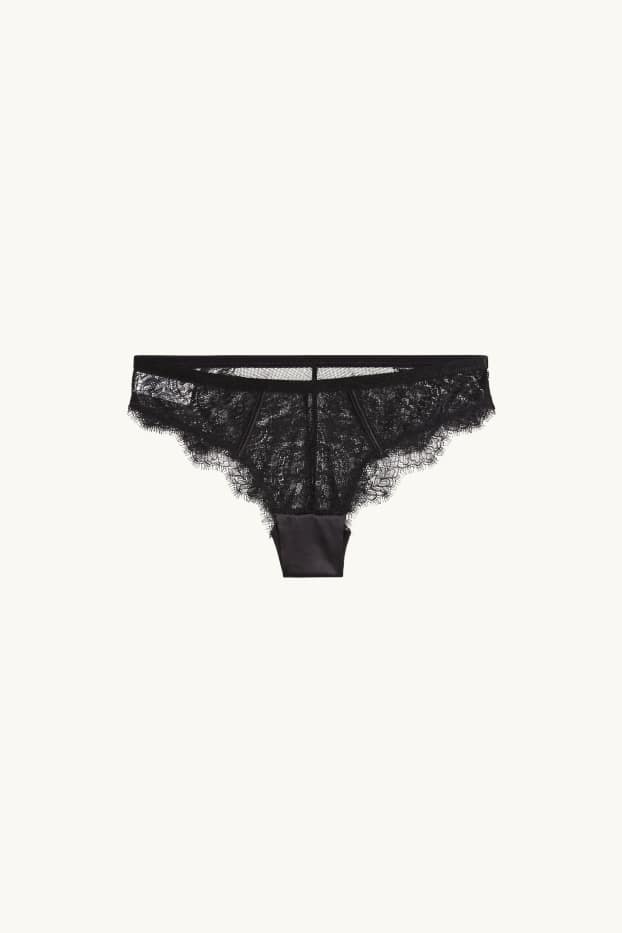 Femmes - Culotte brésilienne - noir