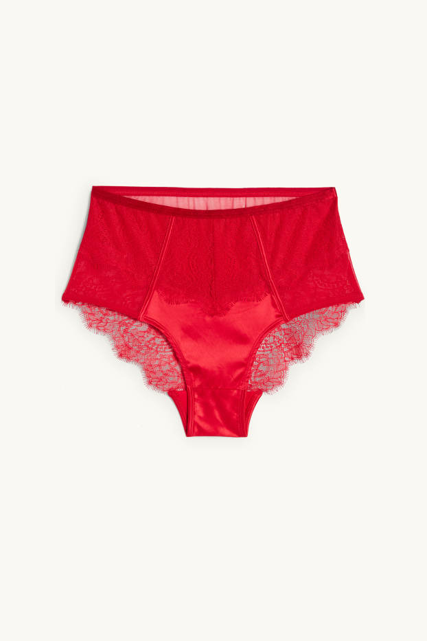 Femmes - Culotte - rouge