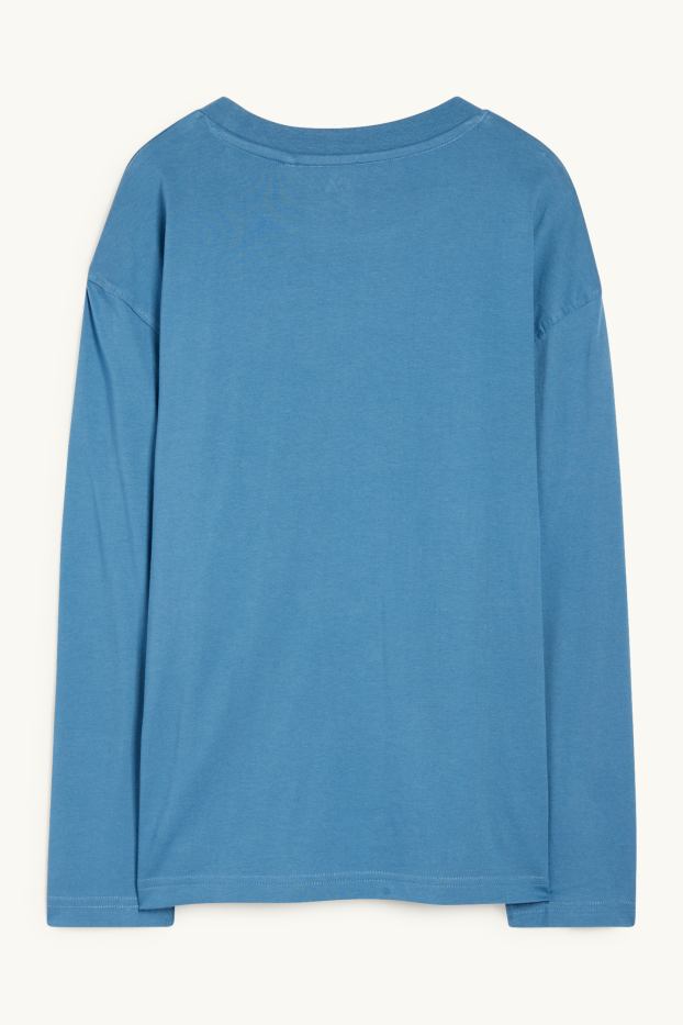 Enfants garçons - Controller jeux vidéo - haut à manches longues - bleu
