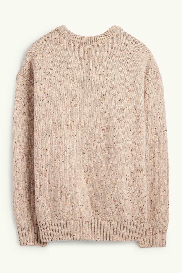 Nen - Os de peluix - jersei nadalenc - beix jaspiat